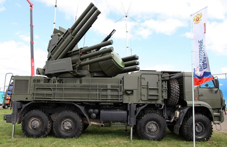 SA-22 SA22 טיל נ"מ פנציר תערוכת נשק רוסיה 2013