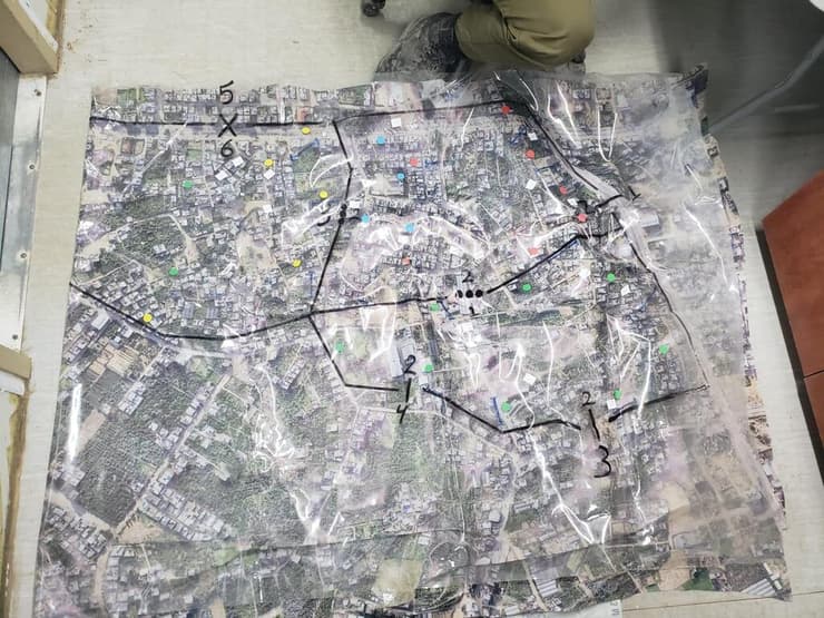 פקודות מבצע, מפות אופרטיביות ואמצעי תקשורת של ארגון הטרור חמאס - המידע המודיעני שאותר במעוז השליטה של ארגון הטרור חמאס בג'באליה