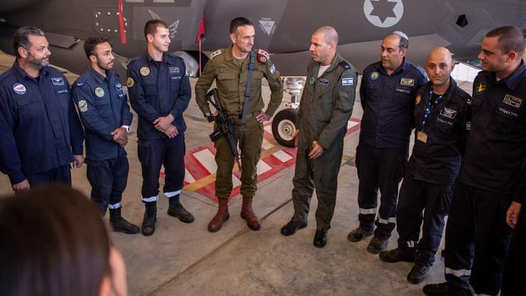 הרמטכ״ל בטייסת ה׳אדיר׳ (F-35): ״יודעים להגיע לכל מקום במזרח התיכון״