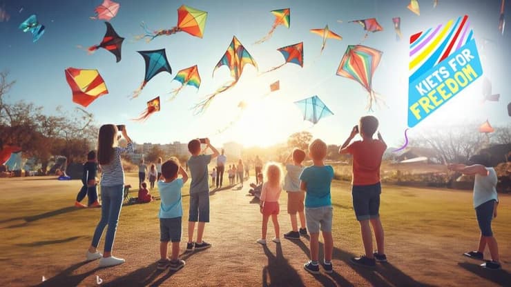 פרויקט עפיפונים Kites For Freedom 