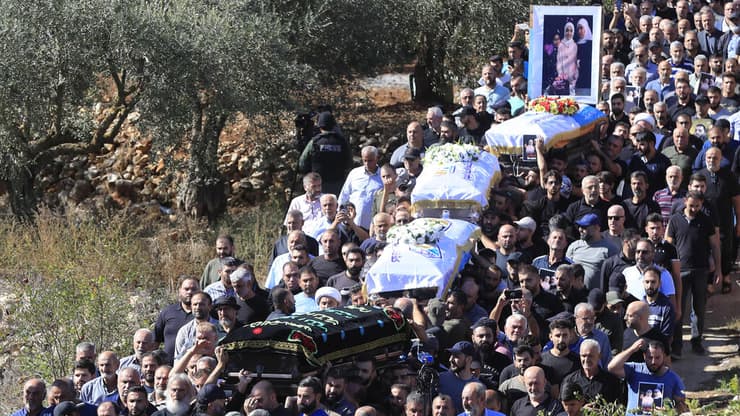 הלוויה בדרום לבנון