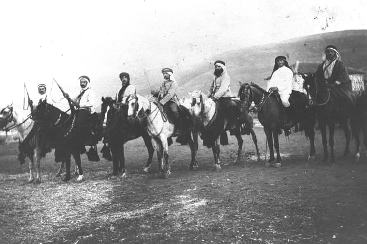 חברי ארגון השומר בכפר גלעדי, 1907