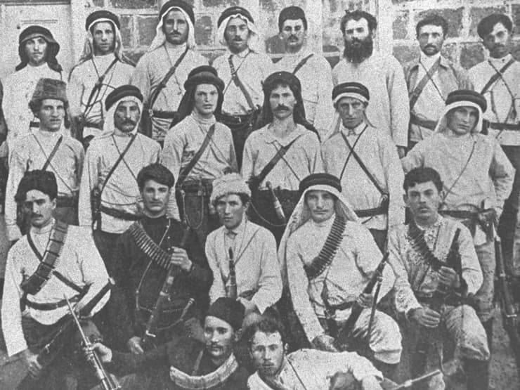 חברי ארגון השומר בגליל העליון, 1907