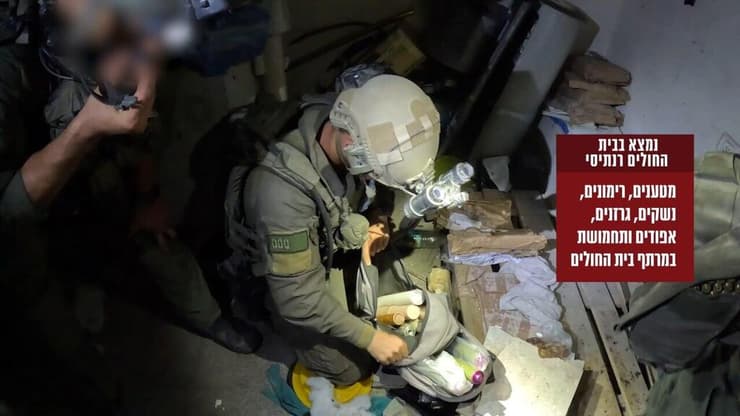 תיעוד מפעילות כוחות שייטת 13 וחטיבה 401, במהלכה נחשפה תשתית טרור של חמאס בבית החולים ׳רנתיסי׳
