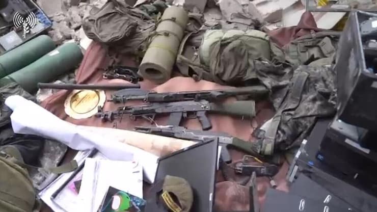 כוחות מגדוד 13 איתרו בתוך רצועת עזה את הציוד הצבאי של לוחמים מהגדוד שנגנב במהלך הטבח ב-7 באוקטובר