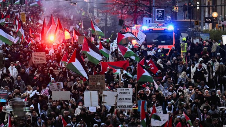 הפגנות תמיכה בפלסטינים בגרמניה 