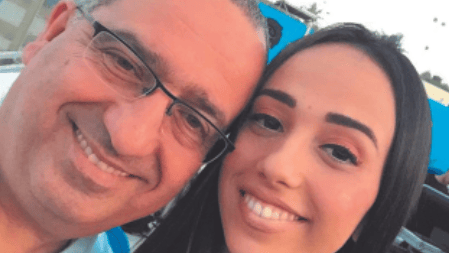 שמעון אלקבץ ובתו סיון ז"ל