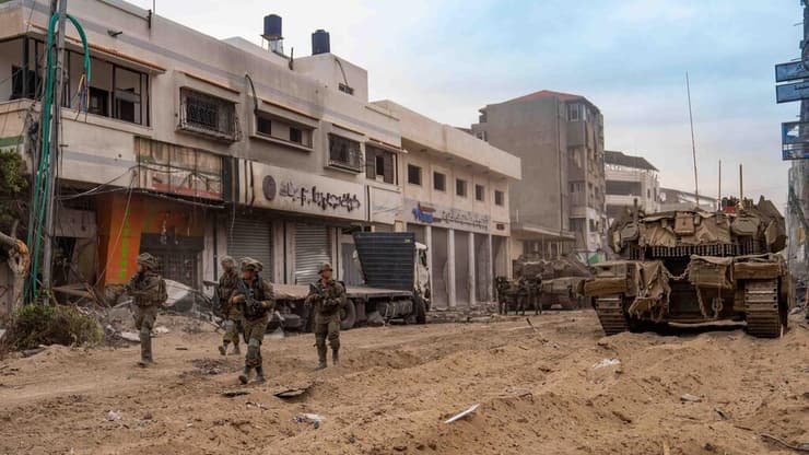 כוחות צה"ל ברצועת עזה (צילום: דובר צה"ל) כוחות צה״ל ברצועת עזה