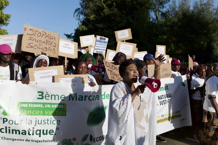מחאת פעילי אקלים בסנגל