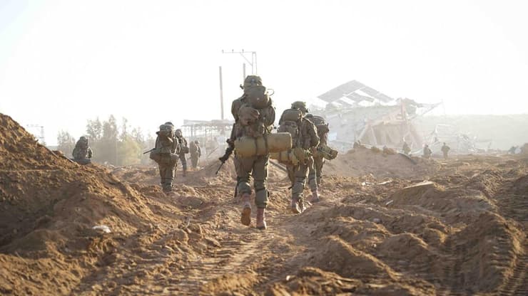 תמונות מהפעילות הקרקעית של כוחות צה״ל ברצועת עזה