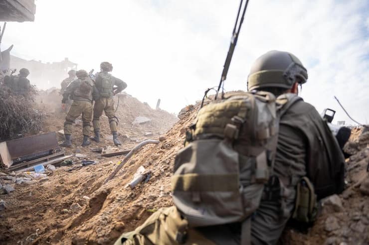 תיעוד: פעילות הלחימה של לוחמי חטיבת הצנחנים ביצעו  במרחב שג'עייה ברצועת עזה