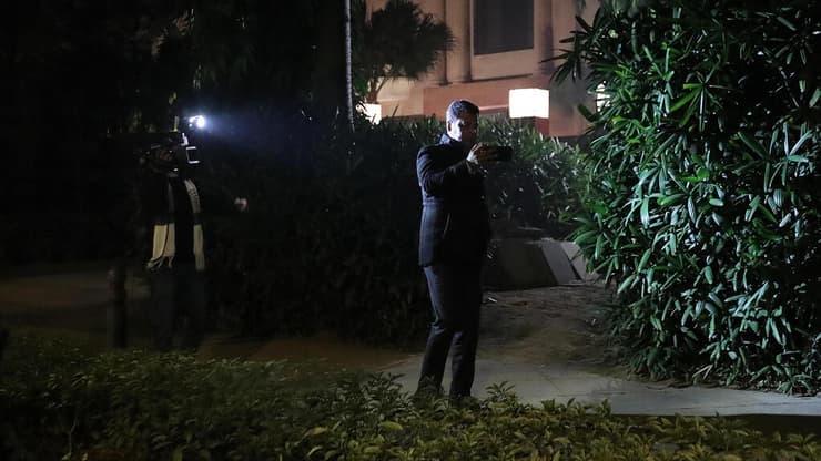 תיעוד מניסיון הפיגוע ליד שגרירות ישראל בניו דלהי, הודו