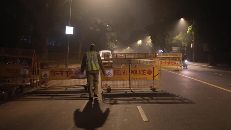 מחסומי משטרה מוצבים ליד שגרירות ישראל, ניסיון הפיגוע ליד שגרירות ישראל בניו דלהי, הודו