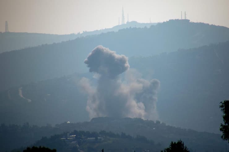 תקיפה של ישראל בכפר כילא בדרום לבנון