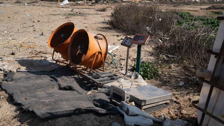 תיעוד מאיתור פירי מנהרות והשמדת תוואי המנהרה במרכז רצועת עזה