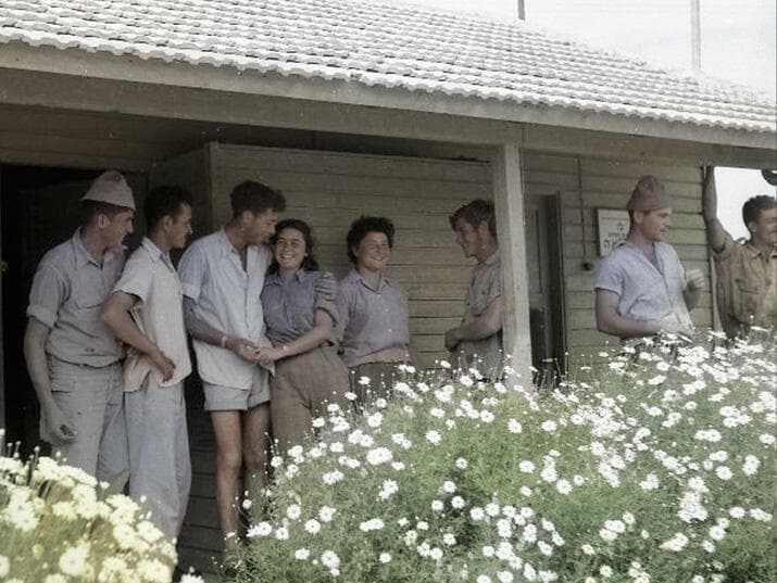 חברי האחזות הנח"ל בנחל עוז, 1951