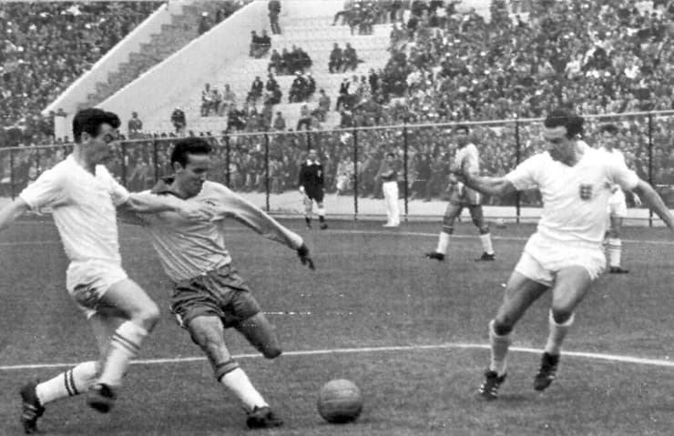 זגאלו כובש לשער אנגליה ברבע גמר מונדיאל 1962
