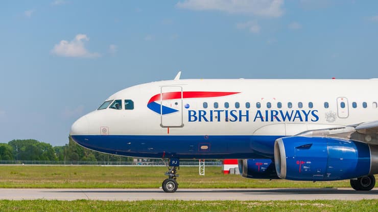 מטוס של חברת בריטיש איירווייז