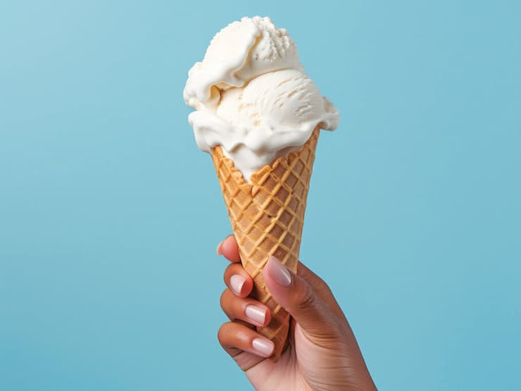 הוכח מדעית: גלידה מסייעת להקלת כאבי גרון