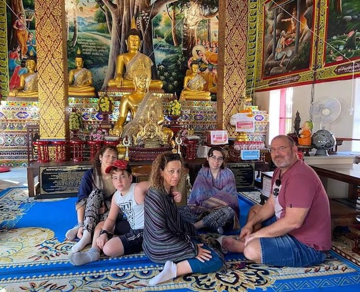 משפחת כהן-מבטח בטיול בתאילנד
