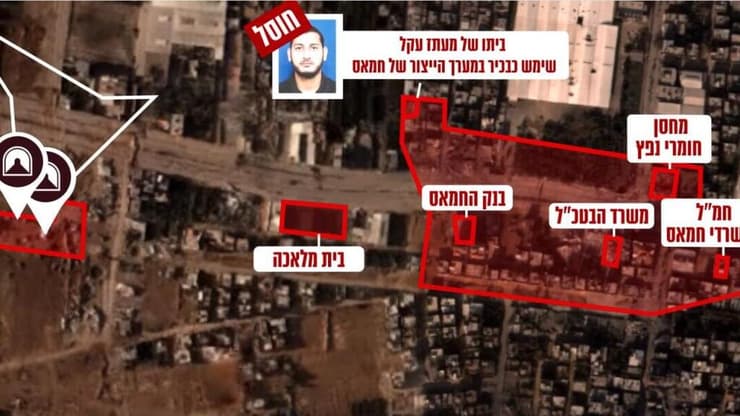 הושמד אתר מרכזי של תעשיית הייצור של חמאס במרכז רצועת עזה