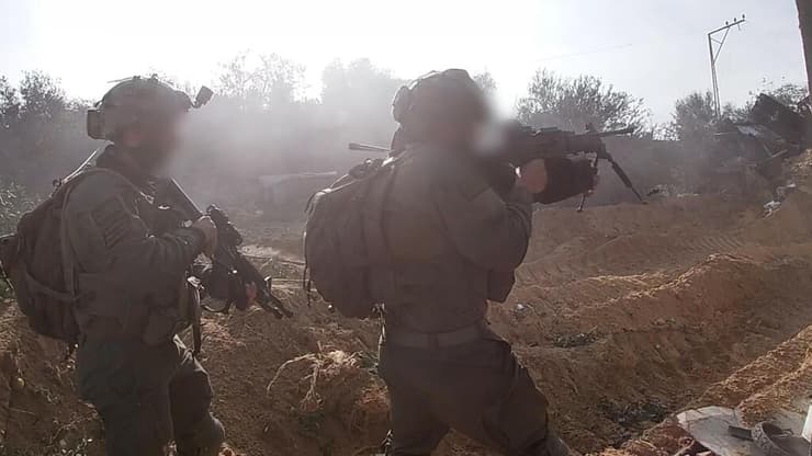 תיעוד מלחימת צוות הקרב של חטיבת כפיר בחאן יונס