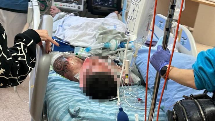 פצוע מאסון קריסת המבנה ברצועת עזה, בית החולים סורוקה באר שבוע
