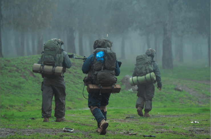 צילום: דובר צה"ל תיעוד: לוחמי צה"ל מתאמנים עם ציוד החורף בצפון וחיילי אגף הטכנולוגיה והלוגיסטיקה נערכים לחורף