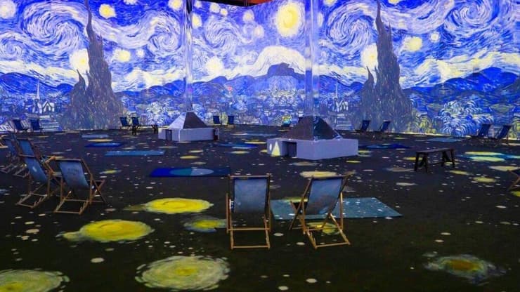 למעלה מ-10 מיליון מבקרים. התערוכה THE STORY OF VAN GOGH (צילום: Hub Exhibitions בשיתוף חברת ארטהאב) התערוכה THE STORY OF VAN GOGH