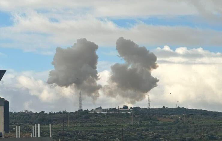 הבורקאנים לכיוון בירנית שצילמו בלבנון