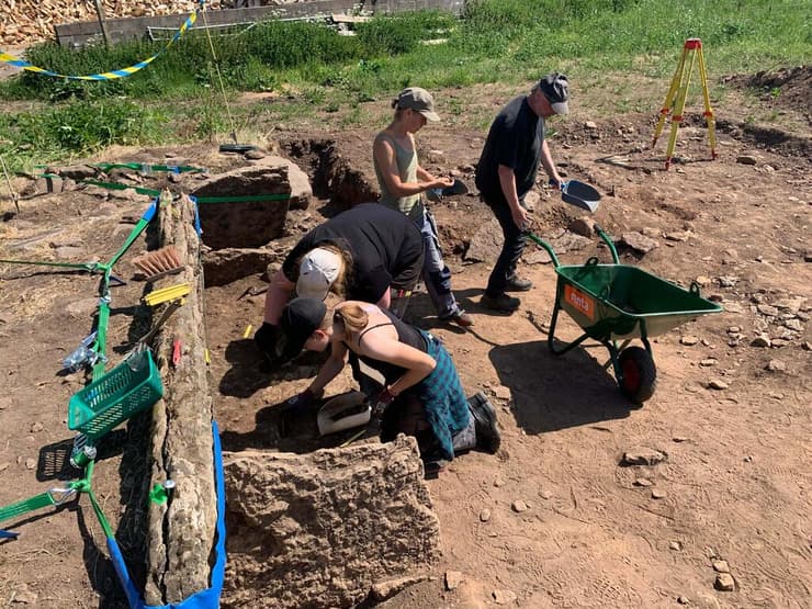 החפירה הארכאולוגית בטיארפ בקיץ 2023, שבוצעה בשיתוף פעולה בין אוניברסיטאות גטבורג וקיל