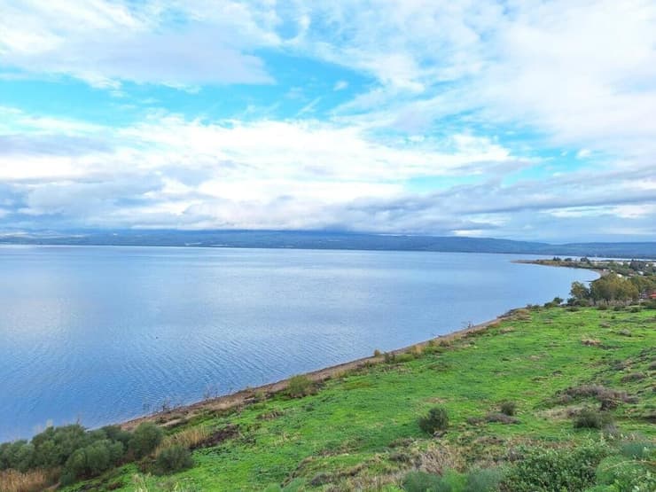 מזג אוויר מעונן חלקית בכנרת