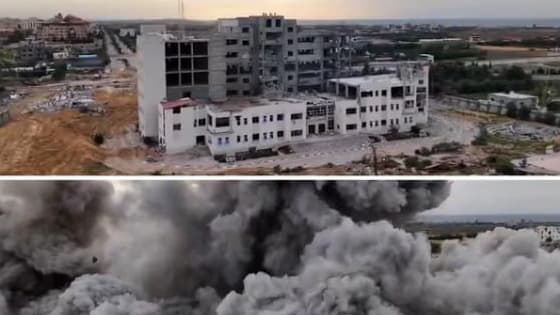   פיצוץ אוניברסיטת איסרא בשכונת א-זהרה