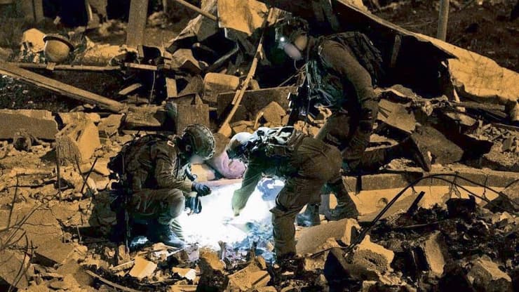 צילום ראשון מזירת אסון הקריסה שגבה את חייהם של 21 אנשי מילואים