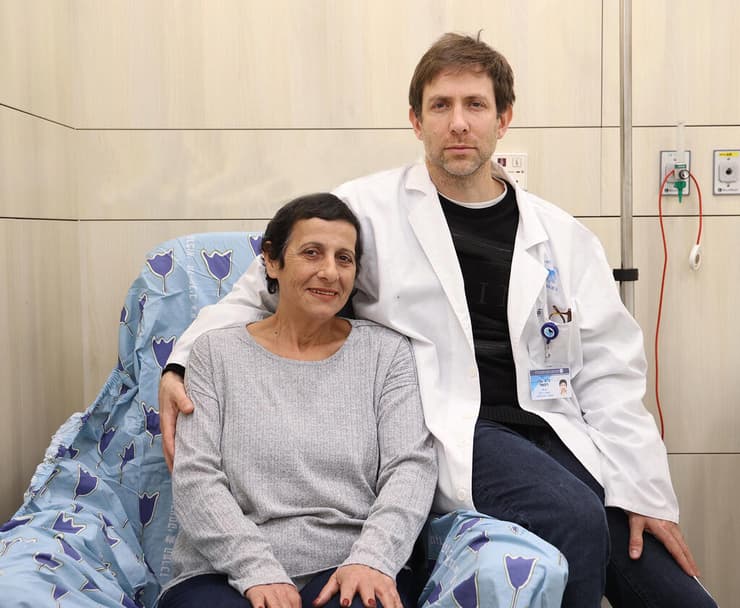 ד"ר ארי רפאל בית החולים איכילוב מלי סלילת אשת חינוך אובחנה עם סרטן