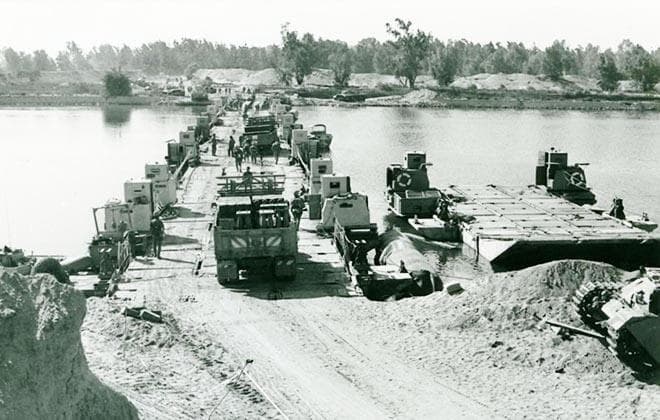 גשר הגלילים על תעלת סואץ במלחמת יום הכיפורים