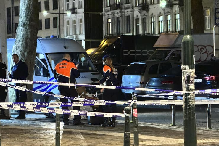 בלגיה בריסל זירת רצח משטרה שוטרים מאבק בכנופיות וסוחרי סמים