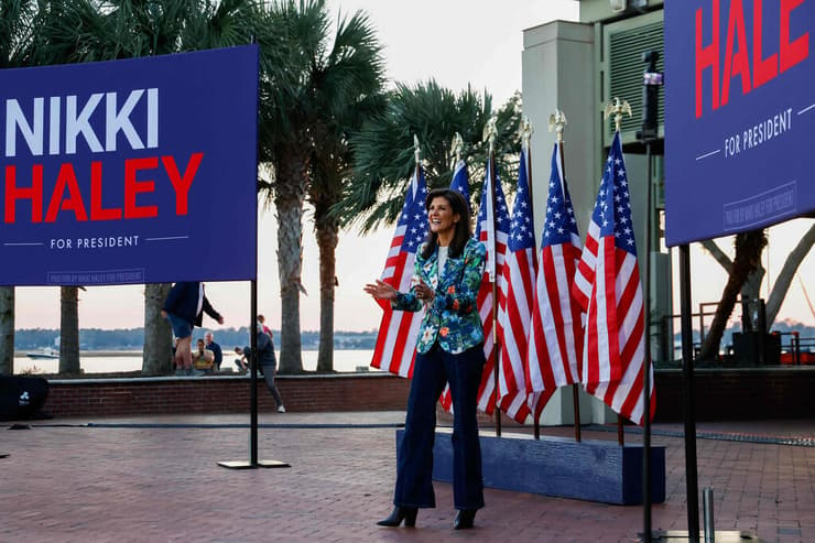 ניקי היילי קמפיין בחירות ב דרום קרוליינה לקראת פריימריז רפובליקניים ארה"ב