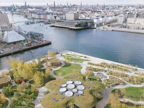 פארק האופרה קופנהגן, זכה בפרס בקטגוריית אדריכלות הנוף והציבור