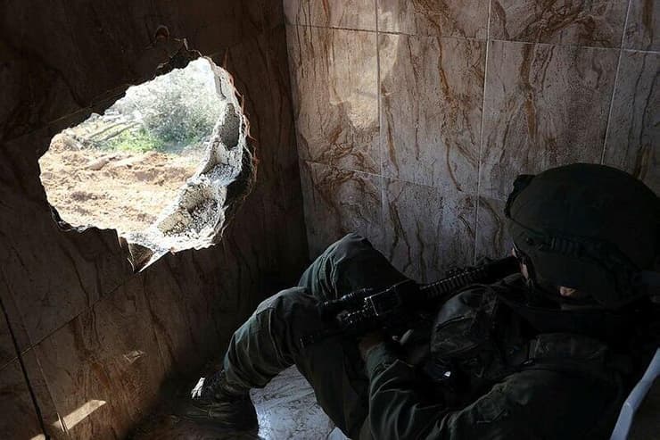 חיילי גדוד צבר במרחב זיתון שברצועת עזה