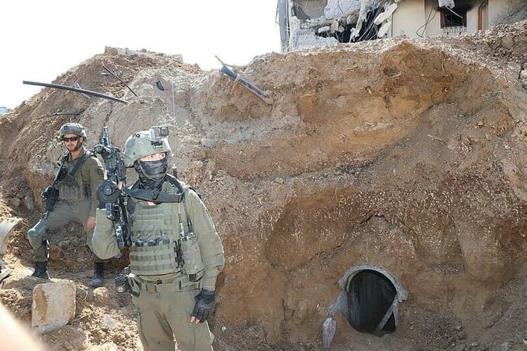 חיילי גדוד צבר במרחב זיתון שברצועת עזה