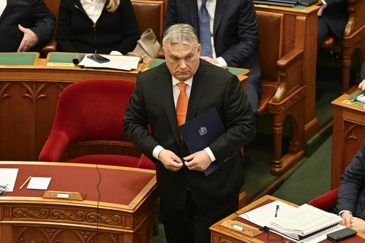 הונגריה הצבעה ב פרלמנט על צירוף שבדיה ל נאט"ו ויקטור אורבן