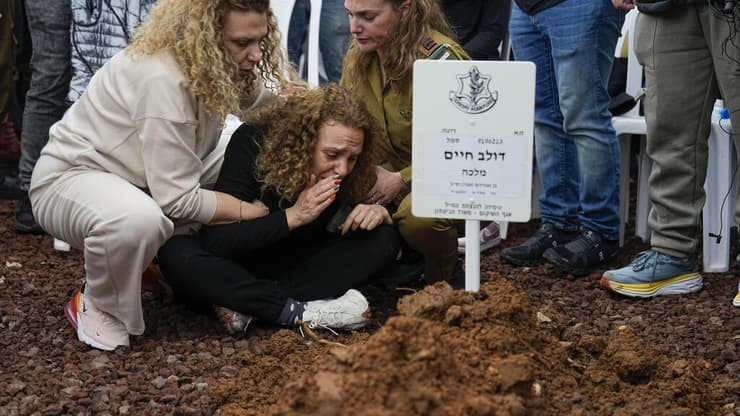 הלווייתו של סמל דולב חיים מלכה ז"ל