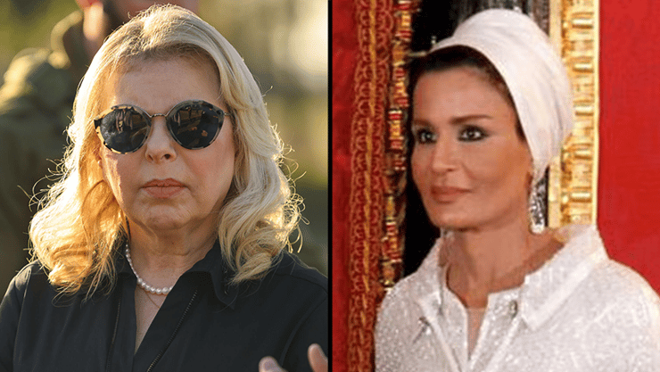 אשת ראש הממשלה שרה נתניהו, מוזא בנת נאסר אל-מסנד  אמא של אמיר קטאר
