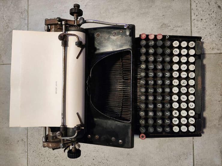 אוסף מכונות כתיבה