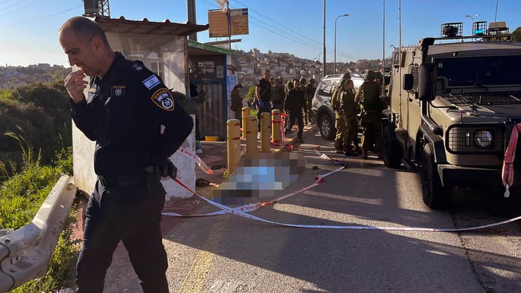 זירת האירוע באלעזר