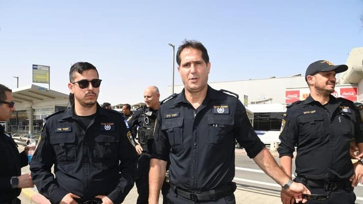 זירת הפיגוע בתחנה המרכזית בבאר שבע
