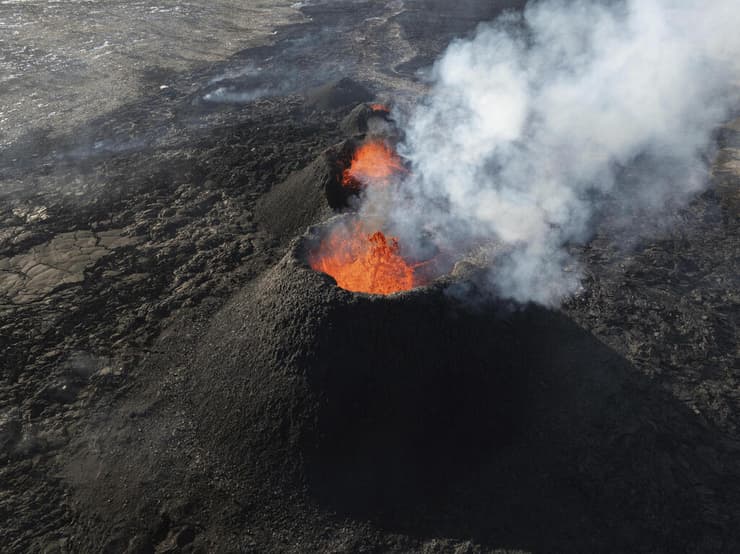 התפרצות הר געש באיסלנד