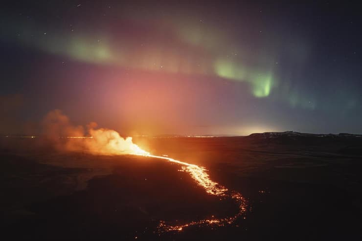 התפרצות הר געש באיסלנד