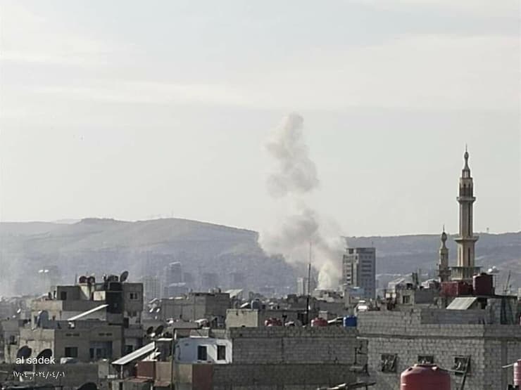 דיווחים סורים על תקיפות ישראליות בדמשק
